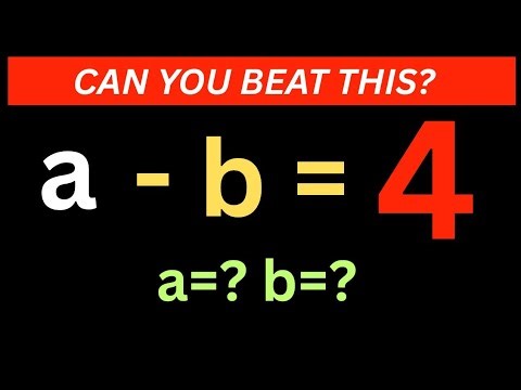 Math Olympiad System - Find X & Y The Smart Way...
