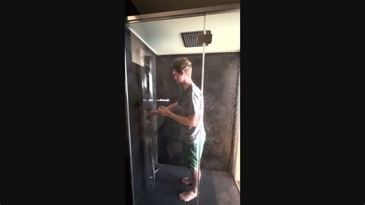 Couple Struggles to Operate Shower in a High Rated Hotel