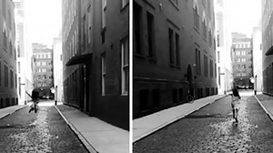 Katie Holmes runs in the empty streets of NY during Covid-19