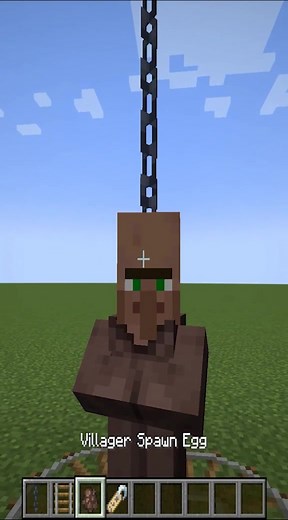 How to Hang Villagers in Minecraft: Chains Tutorial