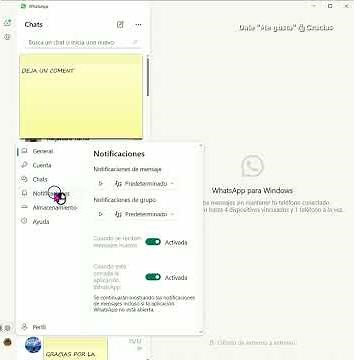 WhatsApp for Windows: Change notification sounds
