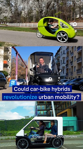 Could car-bike hybrids revolutionize urban mobility?