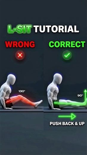 ​How to do L-Sit in 5 Minutes | Calisthenics Basics #calisthenics #abhifitverse #bodyweighttraining