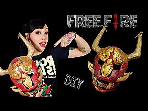 DIY - SAKURA Mask from the First Elite Pass - FREE FIRE
