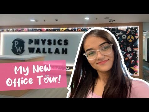 Physics Wallah Office Tour✨ #physicswallah #vlog #work