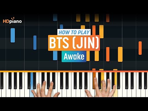 How to Play "Awake" by BTS (Jin) | HDpiano (Part 1) Piano Tutorial