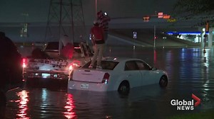 Tropical Storm Beta crawls inland, dumping heavy rains on Texas coast