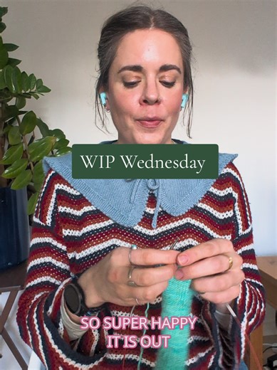 2 Hand knits this week! 20% off the Tide Collar using the discount code TIDE20 valid through my site, Ravelry and Etsy.. until March 2nd. #wipwednesday