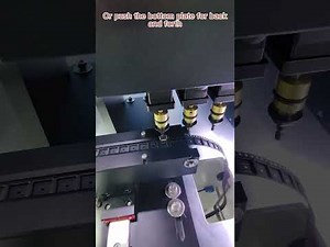 JEDEC Tray to Reel Machine Introduction (4) pick&place parameter setting