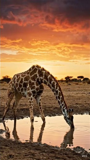 Shocking Moment: Giraffe Attacked by Crocodile at River Crossing 🐊🦒