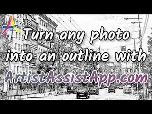 Create Outlines from Photos With ArtistAssistApp (Easy Method)