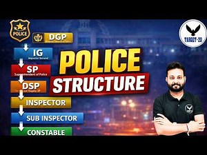 Police Structure | Complete Police Hierarchy Explained | DGP to Constable #upapo