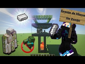 Tutorial como hacer Granja de Hierro sin Zombi - Minecraft 1.16.5
