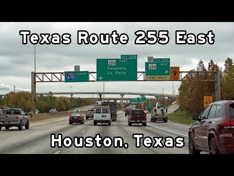 Texas Highway 225 East - Houston Freeways - Houston, Texas