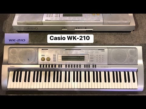 Casio WK-210 keybaord ( Wilson’s music instruments 03371476660 )