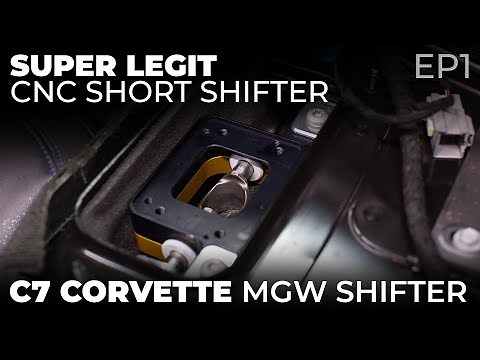 C7 Corvette: MGW CNC Short Shifter - Installation