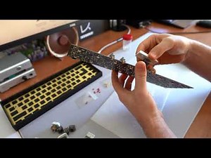 Teflon Durock V2 Stabilizers Mod Tutorial with Sound Test Comparison