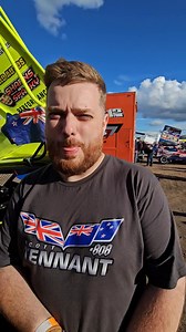 Chat wirh Superstox Champion Scott Tennant #808 🇳🇿 at King's Lynn World Final Weekend Friday 💪🏁🇬🇧🏟️🏆 | Stockcar Videos by Piet