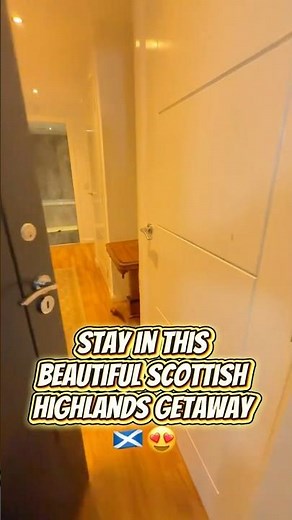 Stay In This Scottish Highlands Air BnB 🏴󠁧󠁢󠁳󠁣󠁴󠁿 #travel #airbnb #scotland #scotlandtravel