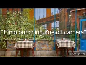 Elmo Gets mad at Zoe and Rocko