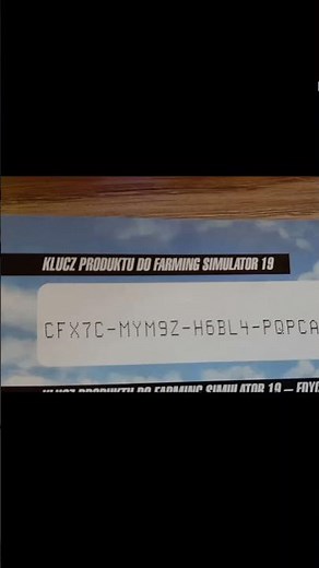 #free KLUCZ AKTYWACYJNY DO FARMING SIMULATOR 19 (cały klucz w opisie)