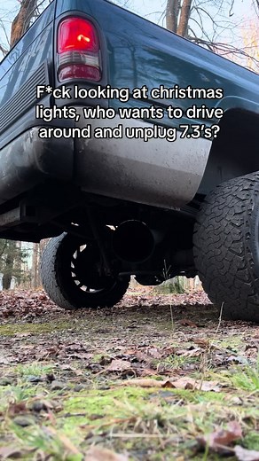 #diesels #coldstart #fyp #christmas #trucks #smoke #ford #powerstroke