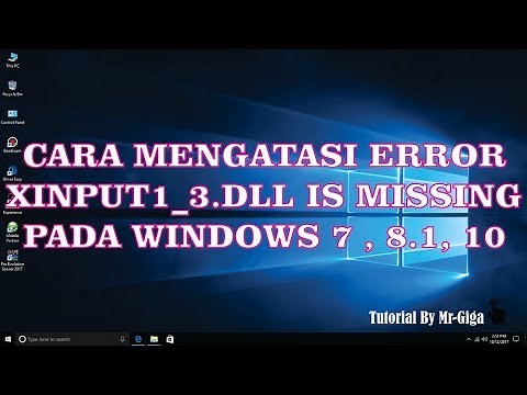 Cara Mengatasi Error xinput1_3.dll is Missing Fix 100% [HD]