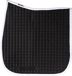 Dura-Tech Standard Dressage Pad with Color Binding | Elevate Your Ride with Personalized Comfort and Style | Designed for Every Equestrian