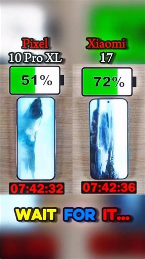 Pixel 10 Pro XL vs Xiaomi 17 Battery Test🪫