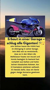 Britten V1000: Das beste handgebaute Motorrad 🏁🏆