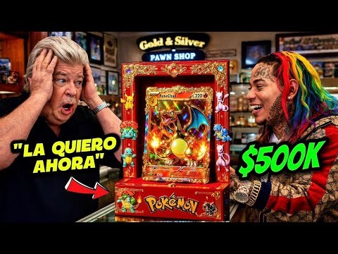 La CARTA de CHARIZARD MÁS RARA del MUNDO VALE MILLONES | EL PRECIO DE LA HISTORIA | PAWN STARS 😱🔥