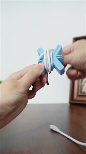 3D printing meets everyday organization—say goodbye to tangled cables! #3dprinting #flashforge #fyp