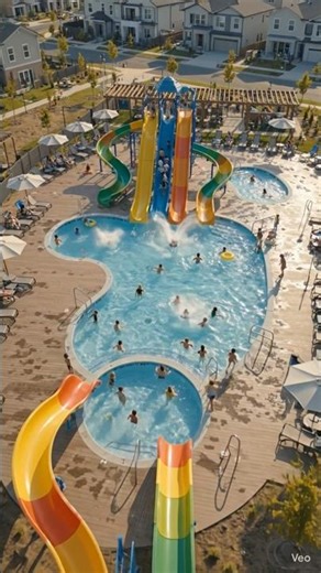 swimming pool 🥽 AI #viral #shorts