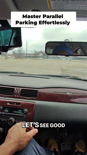 Nailed it! Backing up is tough. Hand-over-hand, slow and steady wins the parking spot. #ParkingSkills #DrivingLessons #DriverTraining #NewDriver