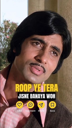 Roop Ye Tera Jisne Banaya 🥰 | रूप ये तेरा जिसने बनाया 💞 | Sanjog | Kishore Kumar