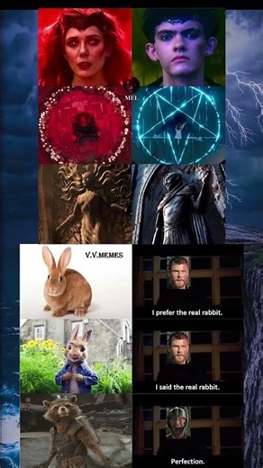 POV: Marvel Magic Gets Serious… Then Thor Chooses the REAL Rabbit 🐇⚡😂