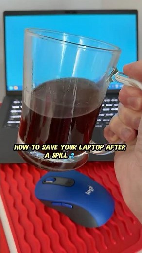 How To Save Your Laptop After a Spill (Do This First)