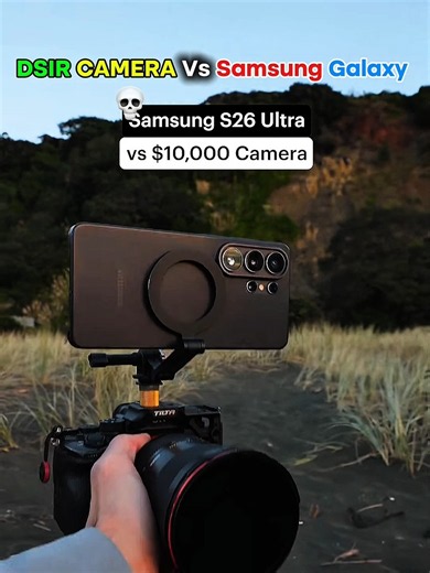 DSIR CAMERA 📸 Vs Samsung Galaxy S26 Ultra 🥶🥵🔥 #trolledit #trending #tech #smartphone #shorts #dslr