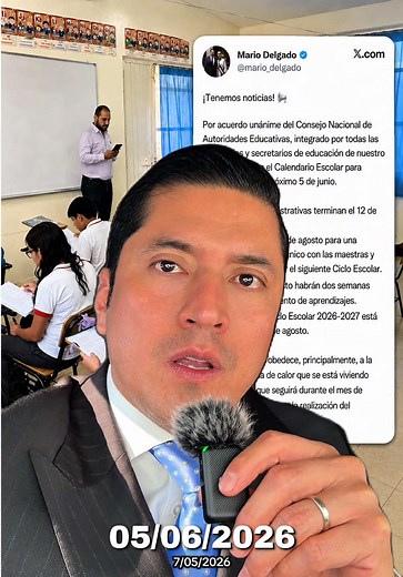 SEP adelanta fin de ciclo escolar 2026: ¿cuándo terminan las clases?