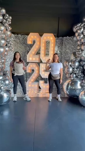 BYE 2025 HELLO 2026 🥂• • • • • #balloonstylist #balloons #balloondecor #balloonarch #balloon | Bubble Hustle