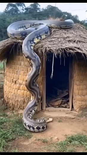 Smart Reelz on Instagram: "Giant Python Found! 🐍 World’s Biggest Snake Rescue Witness the breathtaking and tense rescue of a colossal python discovered in a remote village. A truly cinematic encounter with one of nature's giants! 🌿 #giantpython #wildliferescue #snakes"