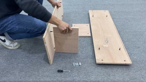 Garvee 5-Section Classroom Coat Locker, 10 Cubbies w/Anti-tip Kit for Classrooms, Daycare Cubby with 4 Casters, 5 Hooks & 2 Storage Boxes, for Home, School, Kindergarten