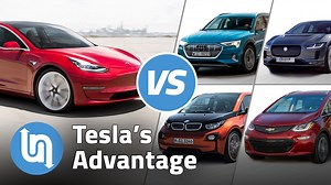 Tesla vs competitors - 5 advantages