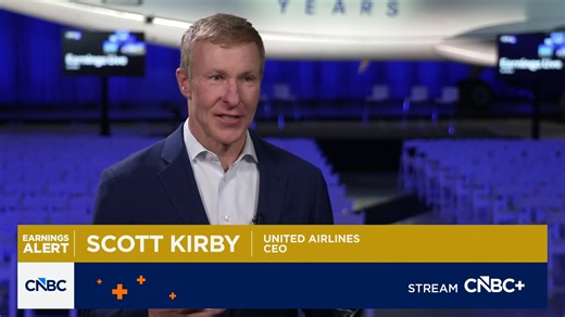 $UAL CEO Scott Kirby reacts to an upbeat Q4 earnings report with CNBC's Phil LeBeau | CNBC Fast Money