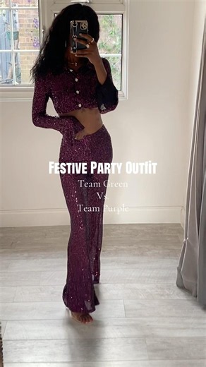 Festive Party Outfit Ideas for Christmas & NYE ✨ #therainbowdrop #nye #christmasparty