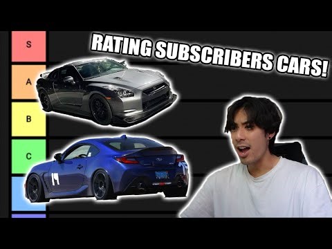 Rating Subscribers Cars!! | Part 2