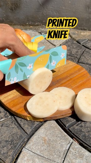 Printed knife 🔪 set #shortsfeed #viralshort #trending #unboxing #m4tech #viral