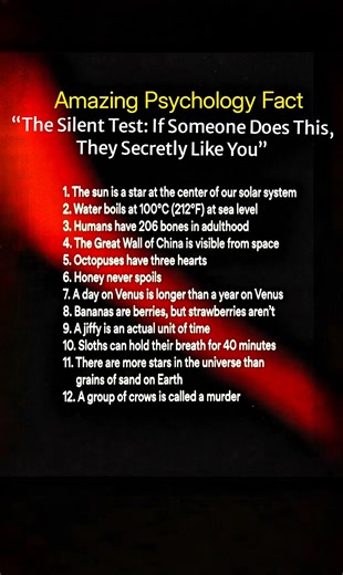 One Secret Sign Someone Likes You