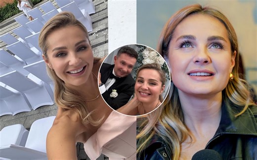 Małgorzata Socha ożeniła brata! Na jego ślubie miała wyjątkową sukienkę. Ale panny młodej nie przyćmiła