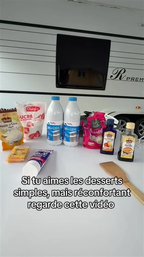 Ma recette de riz au lait simple et réconfortante🥰 #fyp #recette #pourtoi #desserts